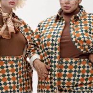 Lucy & Yak Checkered Shacket